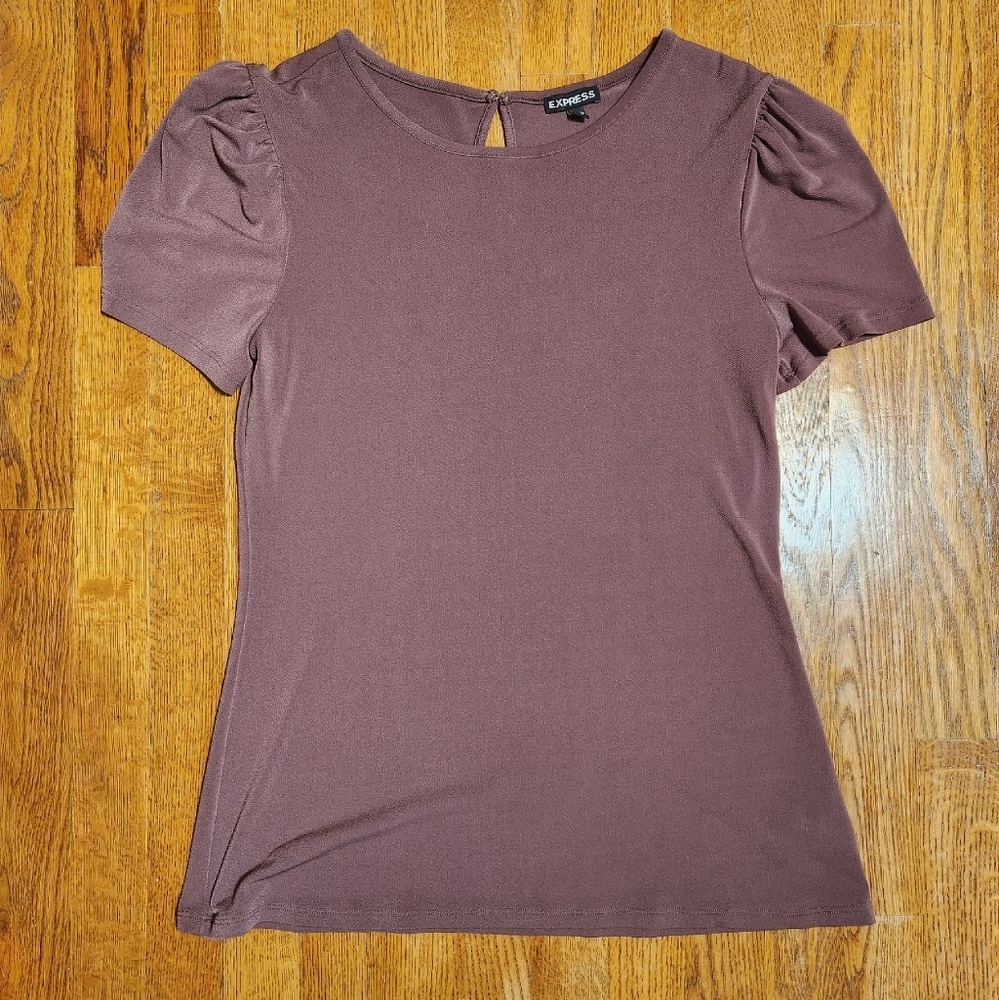 Express puff shoulder blouse